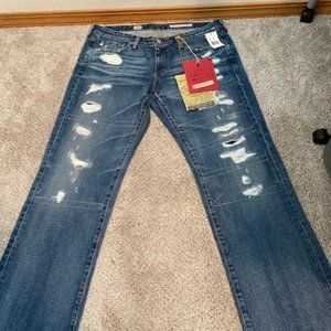 AG Vintage Kiss Slim Straight Jeans